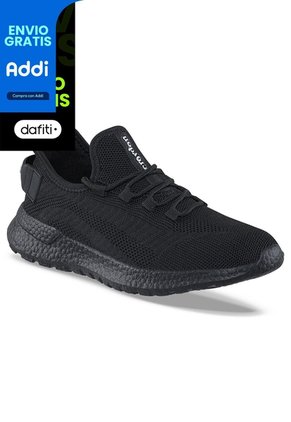 Tenis Para Caminar Regaf Negro-Negro Croydon Para Mujer