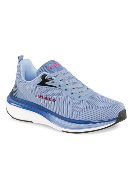 Tenis Running Zaron Azul Para Mujer Croydon