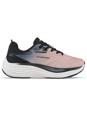 Tenis Running Marbu Rosa-Negro Croydon Para Mujer
