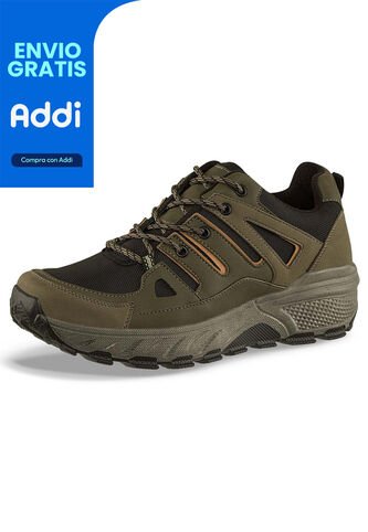 Zapatos Outdoor Hudson Verde Croydon Para Hombre Croydon