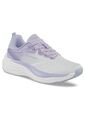 Tenis Running Marbu Blanco-Lila Croydon Para Mujer de Croydon