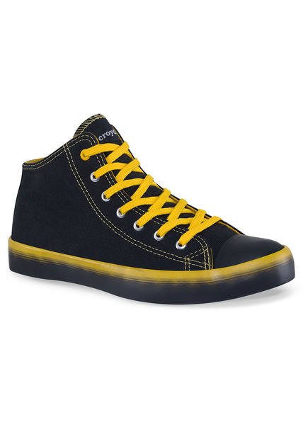 Tenis Squid Alto Negro Para Niño Croydon