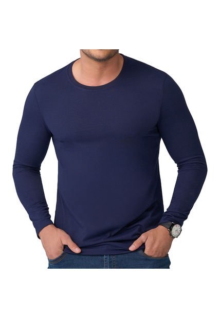 Camibuzo Omar Azul Osc Para Hombre Croydon