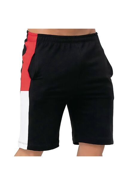 Bermuda Simon Negro Croydon Para Hombre