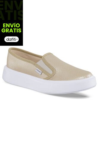 Tenis Faroo Oro Para Mujer Croydon Croydon