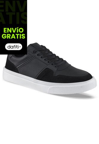 Tenis Urbanos Dominus Negro Croydon Para Hombre Croydon