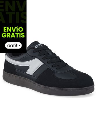 Tenis Casuales Xokod Negro Croydon Para Hombre Croydon
