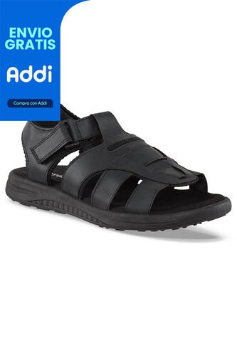 Sandalias Salvador Negro Croydon Para Hombre Croydon