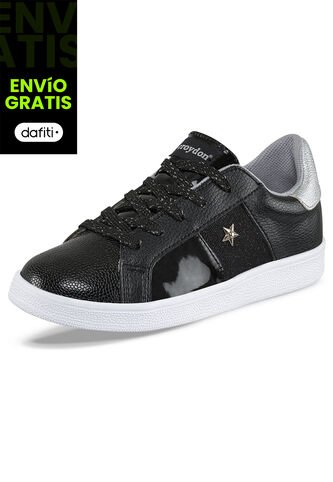 Tenis Rhonda Negro Para Niña Croydon Croydon