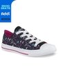 Tenis Casuales Portia Bajo Negro Croydon Para Niña de Croydon