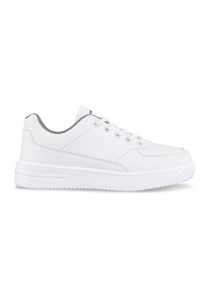 Tenis Colegio Shopir C Blanco-Gris Para Niño Y Niña Croydon