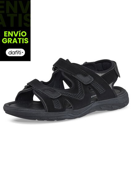 Sandalias Ruben Negro Para Hombre Croydon