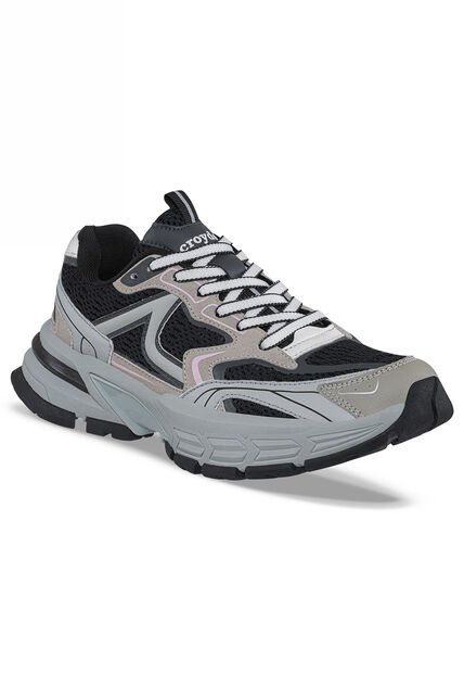 Tenis Urbanos Guxet Negro-Beige Croydon Para Mujer