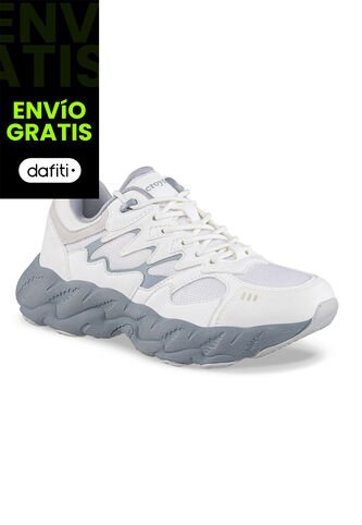 Tenis Urbanos Libar Blanco Croydon Para Mujer Croydon