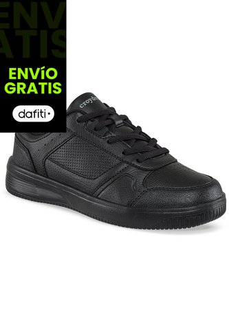 Tenis Colegio Lobira C Negro Para Niño Y Niña Croydon Croydon