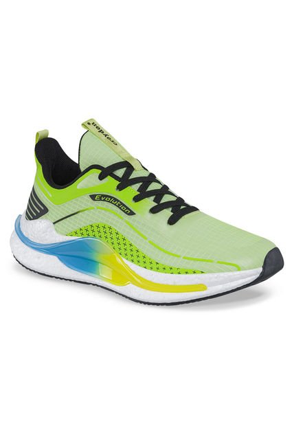 Tenis Running Sokan Verde Para Hombre Croydon