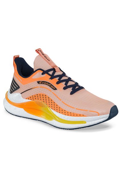 Tenis Running Sokan Naranja Para Hombre Croydon