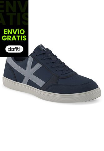 Tenis Casuales Pebar Azul Croydon Para Hombre Croydon