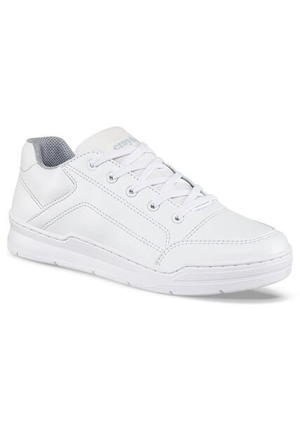 Zapatos Colegio Roblo Jr Blanco Para Hombre Y Mujer Croydon