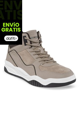 Tenis Urbanos Cabar Beige Croydon Para Hombre Croydon