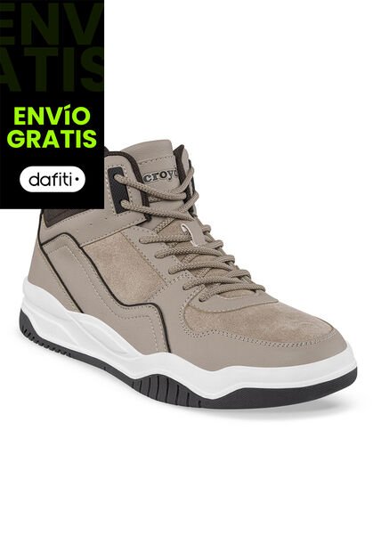 Tenis Urbanos Cabar Beige Croydon Para Hombre