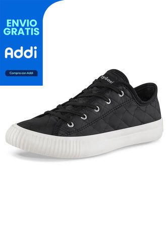 Tenis Taliba Bajo Negro Croydon Para Mujer Croydon