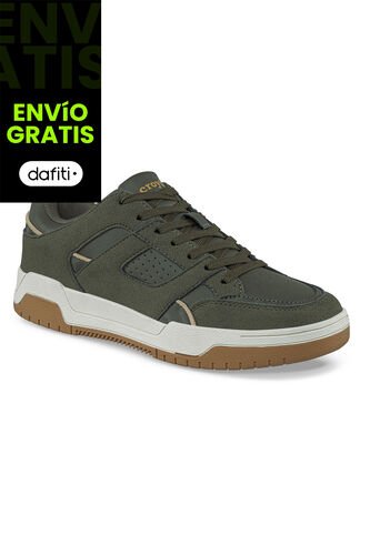 Tenis Urbanos Qabar Verde Osc Croydon Para Hombre Croydon