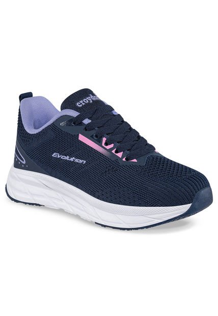 Tenis Running Rofer Azul Osc Para Niña Croydon