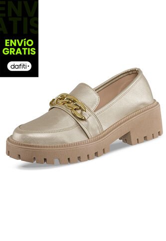 Mocasines Priscila Oro Para Mujer Croydon Croydon