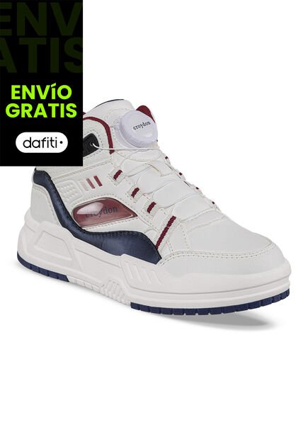 Tenis Urbanos Fomas Blanco Croydon Para Niño