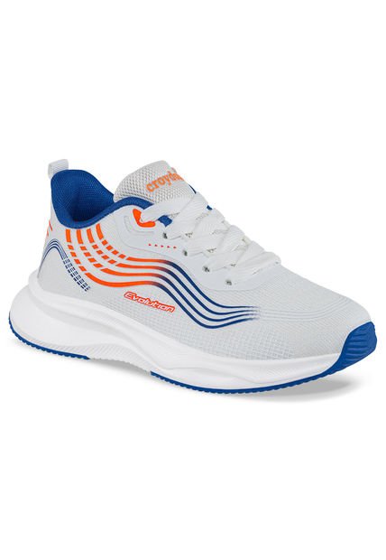 Tenis Running Funim Blanco Para Niño Croydon