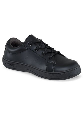 Zapatos Escolares Slash Negro Para Hombre Y Mujer Croydon Croydon