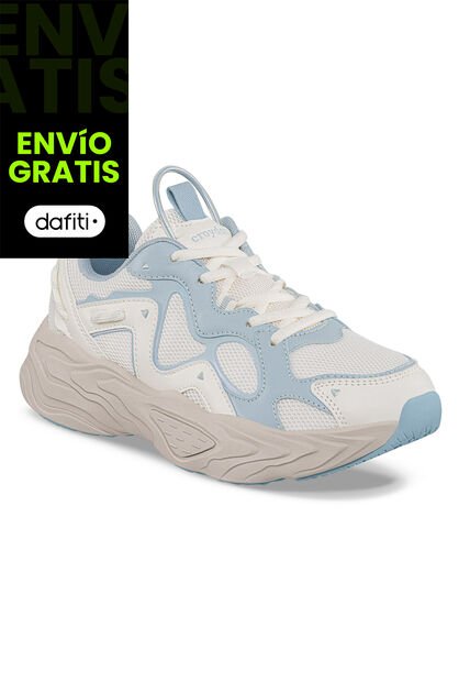 Tenis Urbanos Rucoz Marfil Croydon Para Mujer