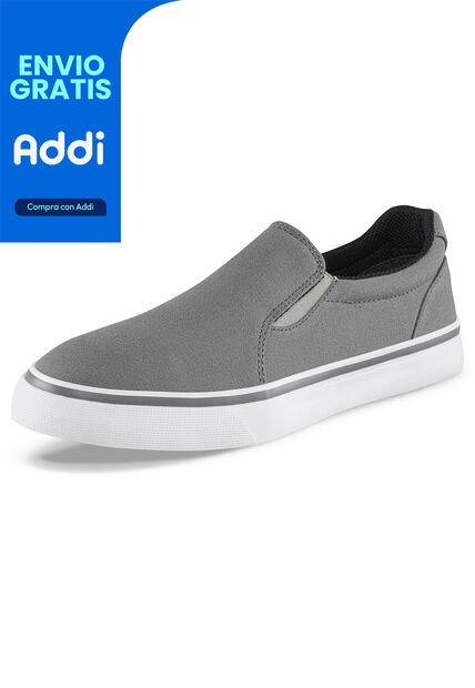Tenis Casuales Way Gris Osc Croydon Para Hombre