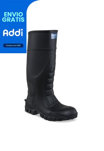 Botas PVC La Macha XT Alta Negro-Negro Croydon Para Hombre Croydon