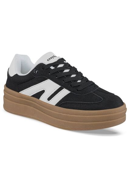 Tenis Urbanos Vintar Negro Croydon Para Mujer