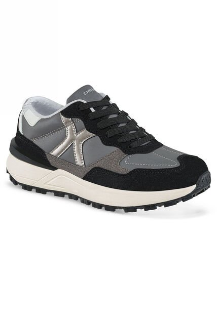 Tenis Urbanos Ruba Negro Croydon Para Mujer