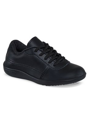 Zapatos Escolares Circuit Negro Para Niño Croydon