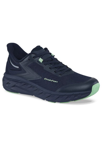 Tenis Running Pema Azul Osc Para Hombre Croydon