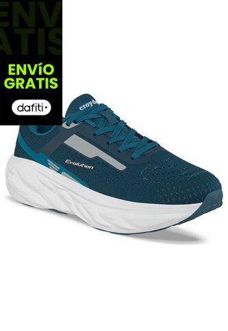 Tenis Running Ynav Azul Croydon Para Hombre Croydon