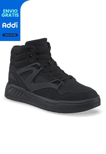 Tenis Urbanos Calod Negro Croydon Para Hombre