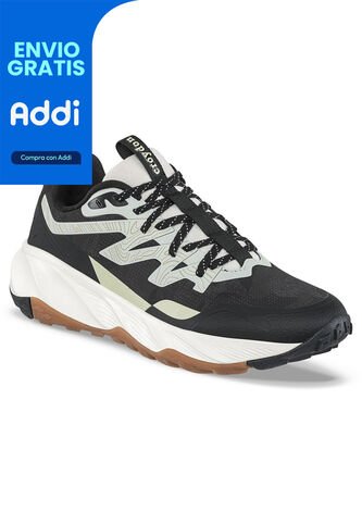 Tenis Trail Running Siburu Negro Croydon Para Hombre Croydon