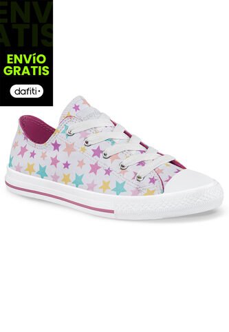 Tenis Lou Bajo Blanco Para Niño Croydon Croydon
