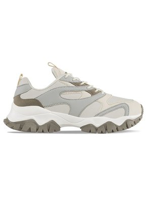 Tenis Nafla Gris-Beige Para Mujer Croydon