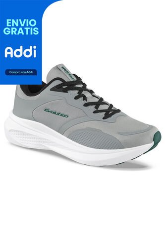 Tenis Running Glad Gris Croydon Para Hombre Croydon