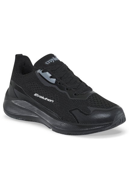 Tenis Running Plip Negro Para Niño Croydon