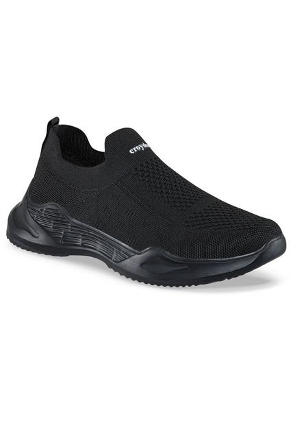 Tenis Running Loccer Negro-Negro Para Hombre Croydon