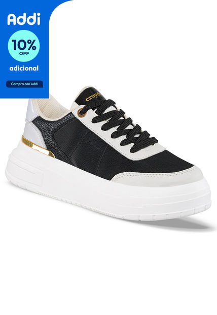 Tenis Urbanos Eleanor Negro Para Mujer Croydon