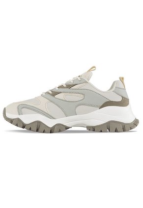Tenis Nafla Gris-Beige Para Mujer Croydon