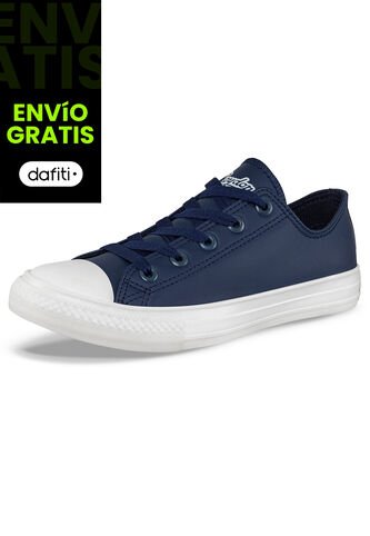 Tenis Casuales Discovery Bajo Retro 2 Ct Azul Croydon Para Mujer Croydon